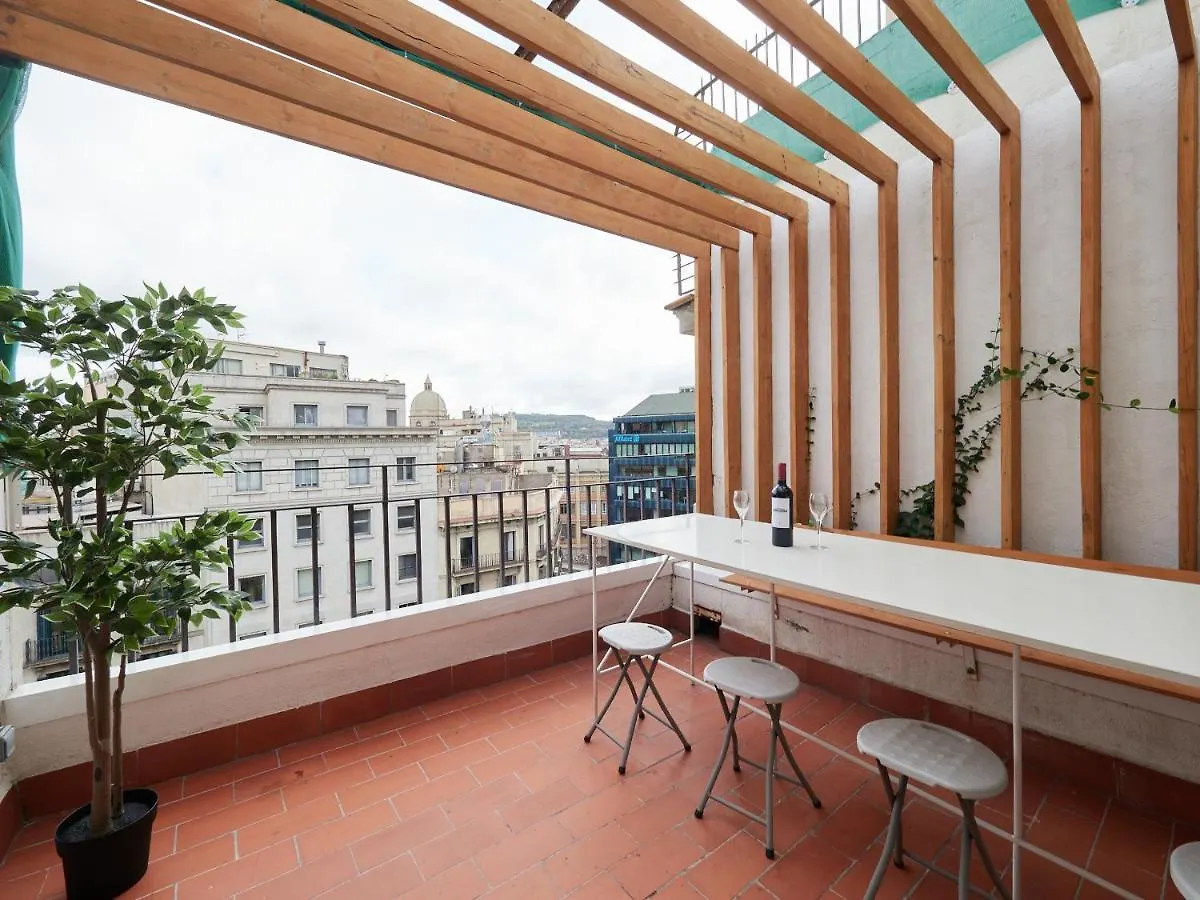 Bcn Plaza Cataluna Penthouse Apartment Barcelona